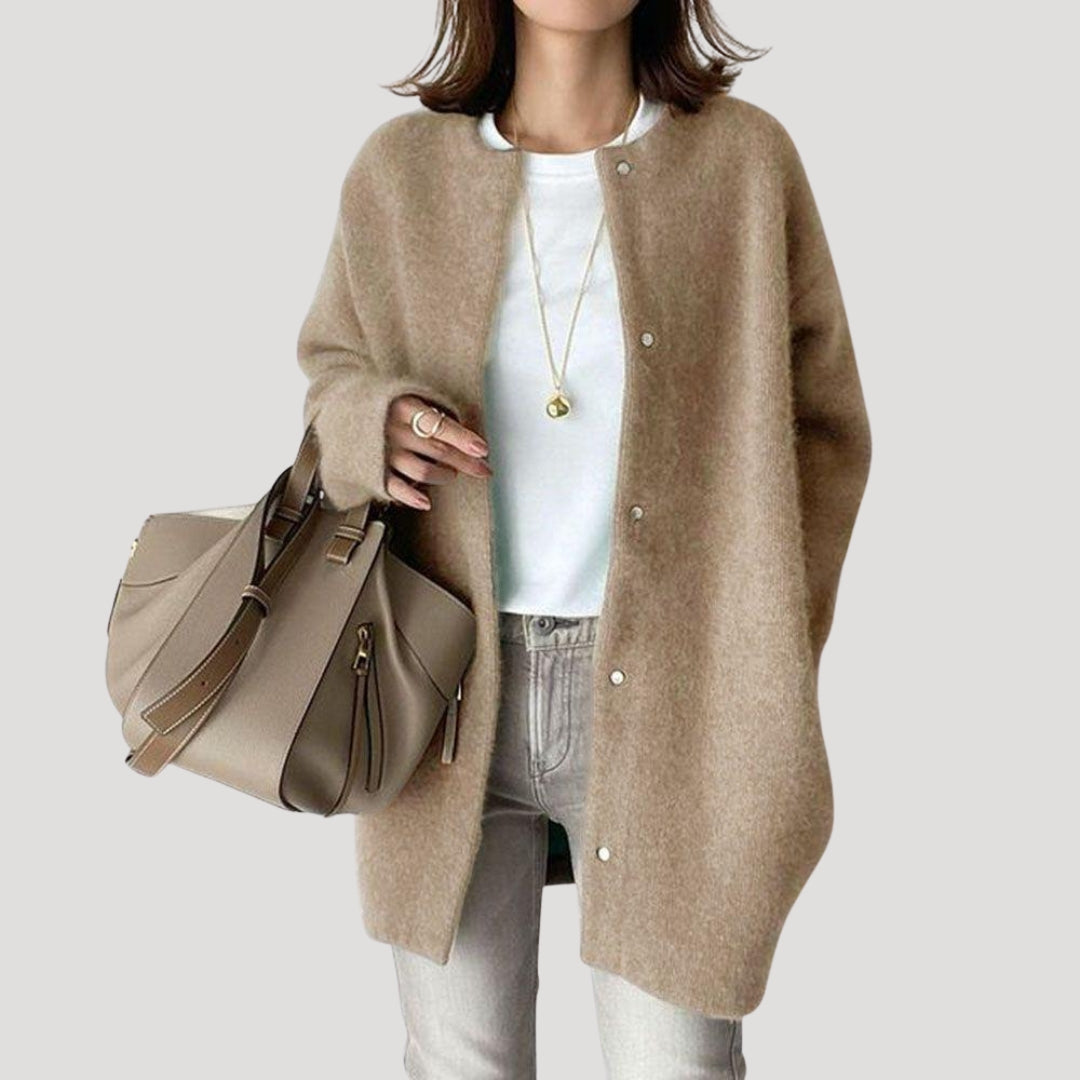 Relaxed cosy longline cardigan for women | Cosy -8