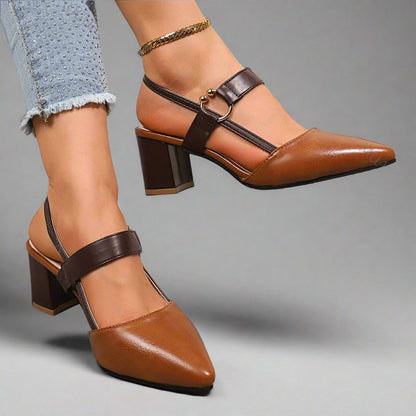 Comfortable elegant everyday heels for women | Elowen -9