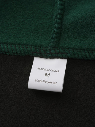 Dervan | Men's Color Block Full Zip Hooded Sweatshirt