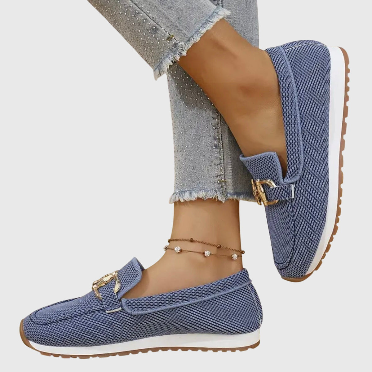 Orthopaedic comfort loafer trainers for women | Selene -8