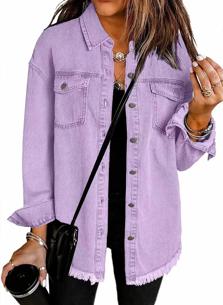 Signature casual denim jacket for women | Katja -10