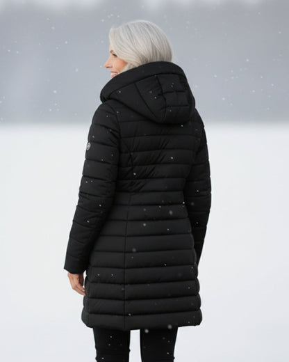 Warm puffer winter coat for women | Olivia -9