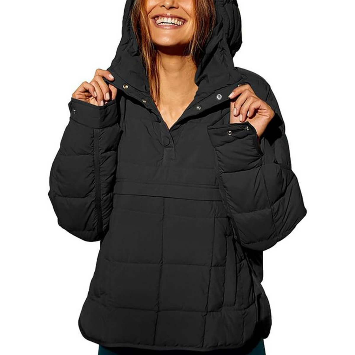 Oversized hooded casual pullover for men | Farrell -4