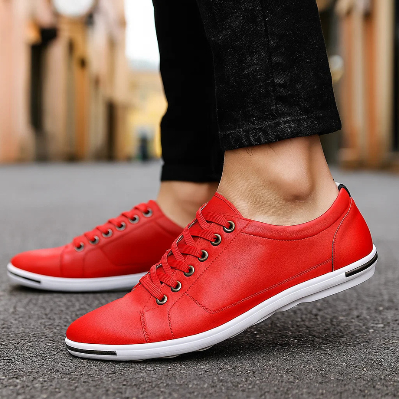 Genuine leather everyday trainers for men | Jackson -10