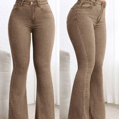 Sable | Women's Sun Washed Flare Denim Jean