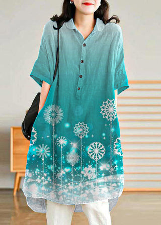 Jade Green Casual Shirt Women Dress | Aveline