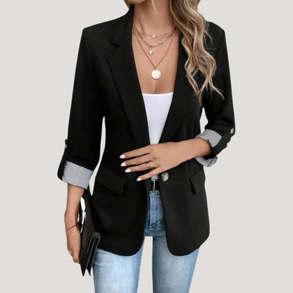 Fitted tailored smart casual blazer for women | Tailored -7