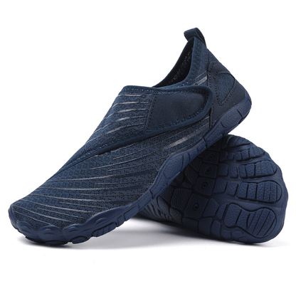 Nora | Navy Blue Barefoot Shoe