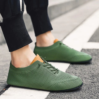 Mesh knit slip-on stretch everyday trainers for men | Airknit -21