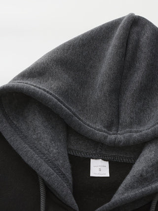 Dervan | Men's Color Block Full Zip Hooded Sweatshirt