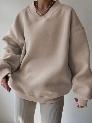 Velora | Women's Half Zip Stand Collar Sweatshirt
