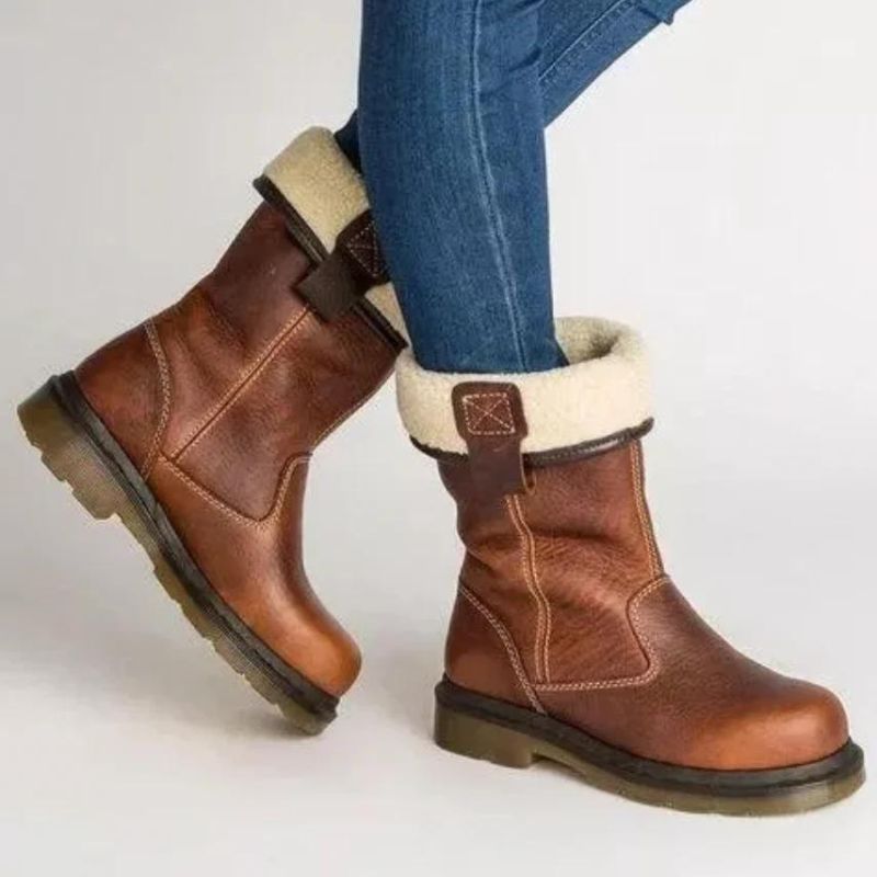 Cosy fur-lined everyday winter boots for women | Valerie -1
