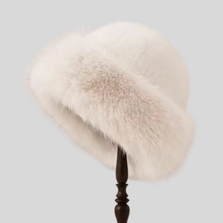 Plush winter cosy bucket hat for women | Keryssa -1