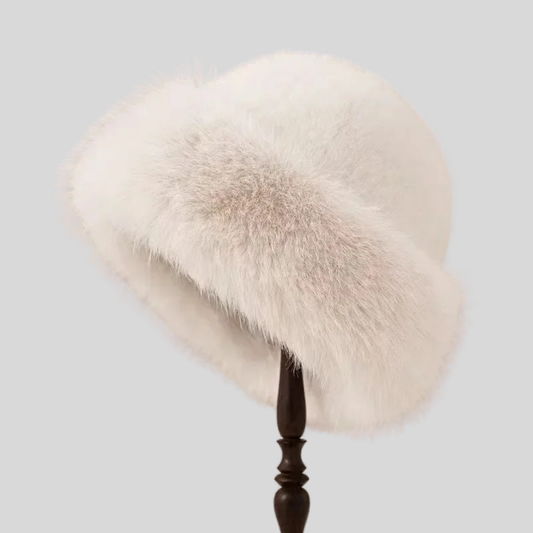 Plush winter cosy bucket hat for women | Keryssa -1