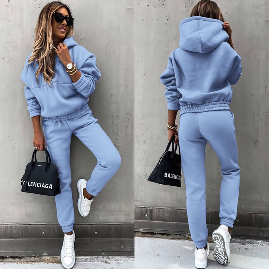 Modern relaxed two-piece lounge set for Women | Elane Pure