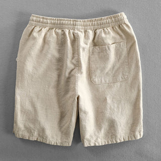 Minimal drawstring casual everyday shorts for men | Kenji -7