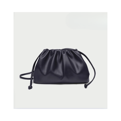 Verlaine | Women's Ruched Dumpling Clutch Bag