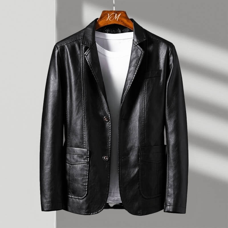 Tailored two-button classic casual jacket for men | Alessandro -4