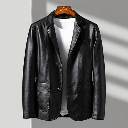 Tailored two-button classic casual jacket for men | Alessandro -4