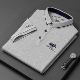 Italian luxury smart polo shirt for men | Gino -2