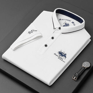 Italian luxury smart polo shirt for men | Gino -3