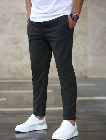 Premium stretch tailored trousers for men | Pantaloni -16