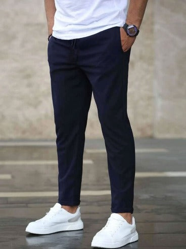 Premium stretch tailored trousers for men | Pantaloni -18