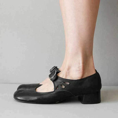 Elegant leather occasion sandals for women | Soleara -4