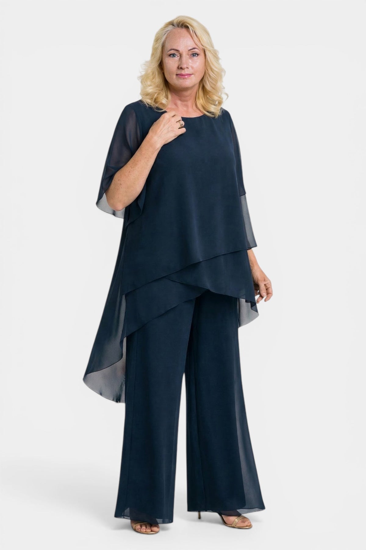 Elegant two-piece co-ord set for women | Elara Evora -1
