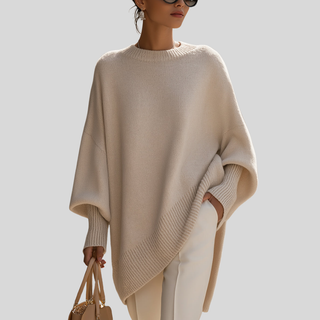 Cosy oversized luxe pullover for women | Clare -1