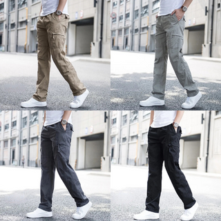 Classic relaxed cargo trousers for men | Hampton -13