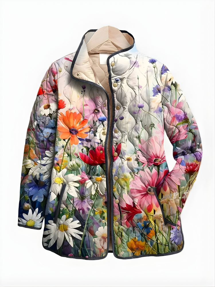 Marisole | Women's Floral Quilted Jacket