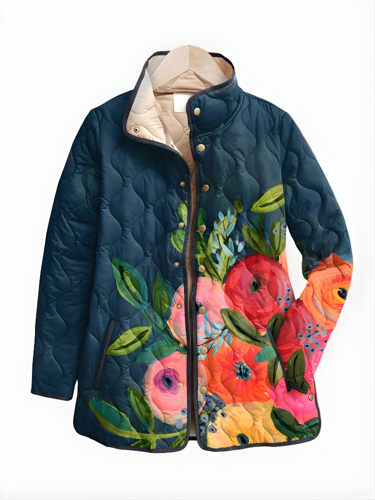Marisole | Women's Floral Quilted Jacket