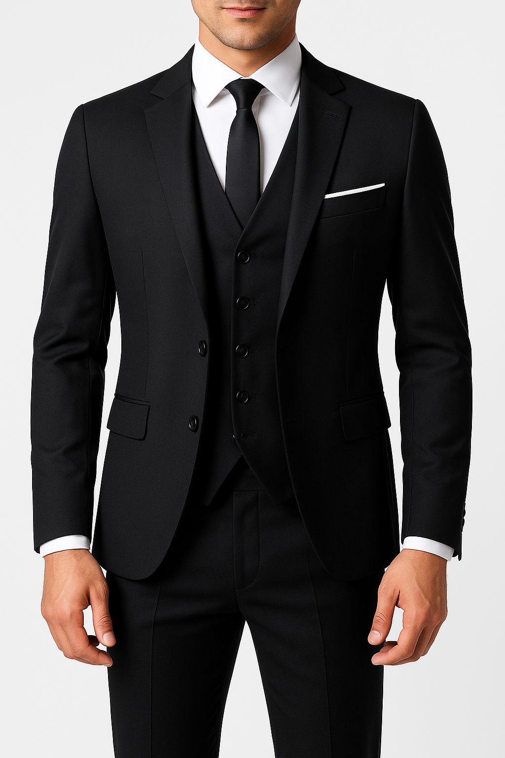 Three-piece formal tailored suit for men | Armand -1