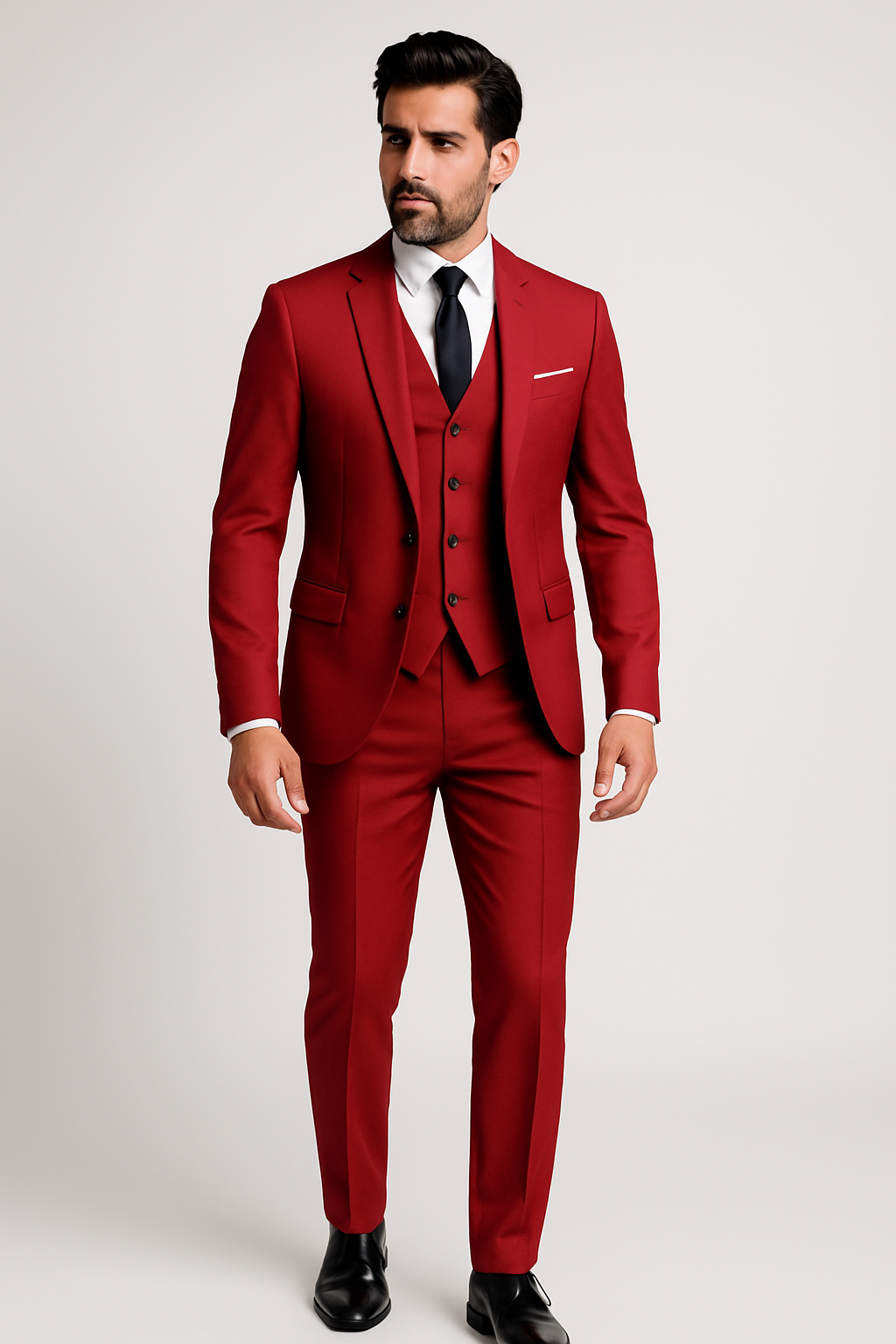 Three-piece formal tailored suit for men | Armand -7