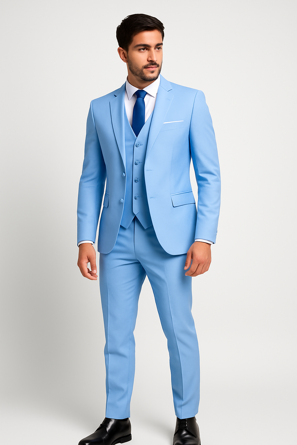 Three-piece formal tailored suit for men | Armand -6