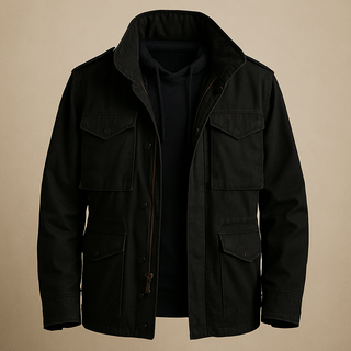 Classic military field jacket multi-pocket for men | Heritage Field -4