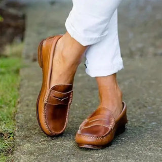Classic penny loafers for women | Clara -1