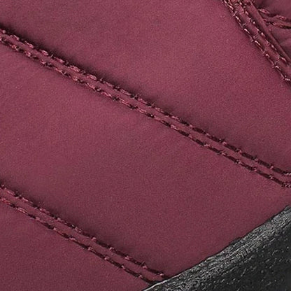 Elowen | Women's Faux Fur Lined Snow Boots with Side Zip