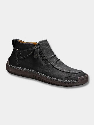 Fenwicke | Men's Ankle Boots with Side Zip Closure