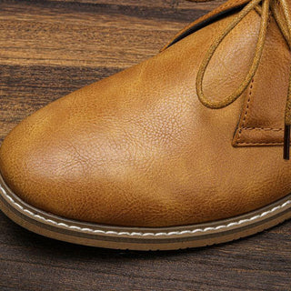 Elvarin | Men's Leather Chukka Boots with Cushioned Insole