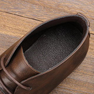 Elvarin | Men's Leather Chukka Boots with Cushioned Insole