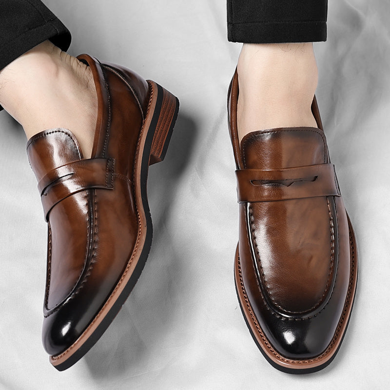 Classic Italian penny loafers for men | Veneto -5