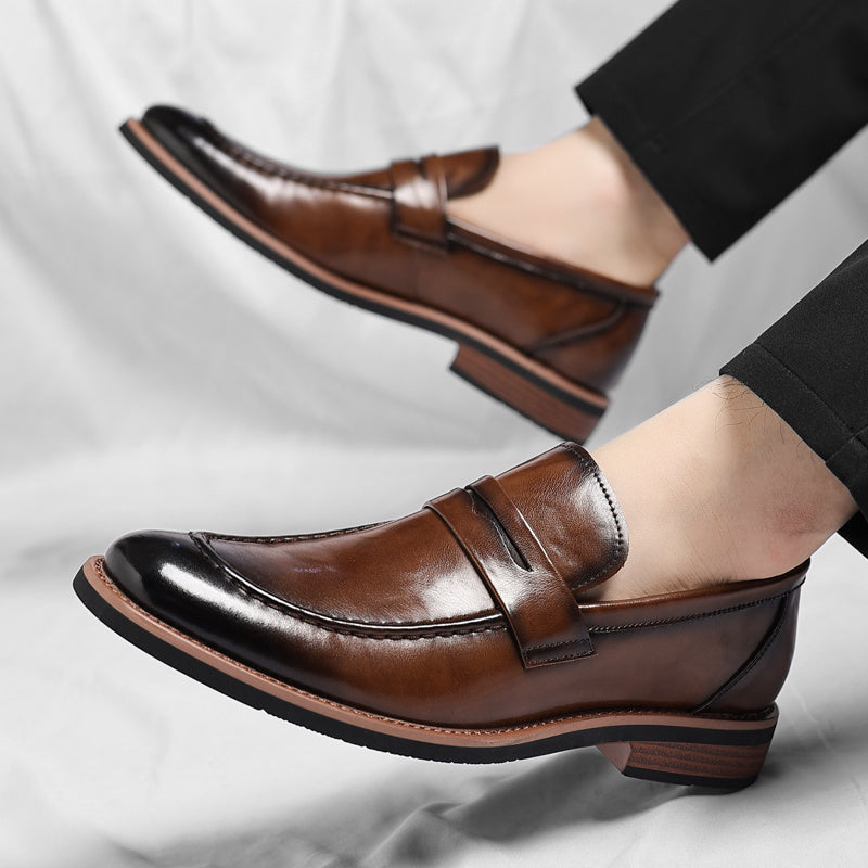 Classic Italian penny loafers for men | Veneto -4