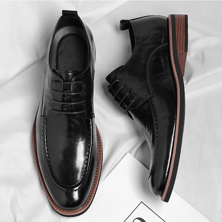 Classic leather smart dress shoes for men | Regency -8