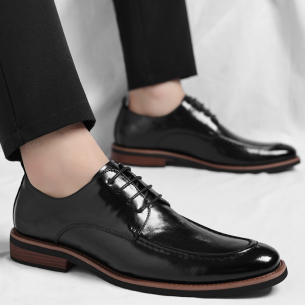 Classic leather smart dress shoes for men | Regency -10