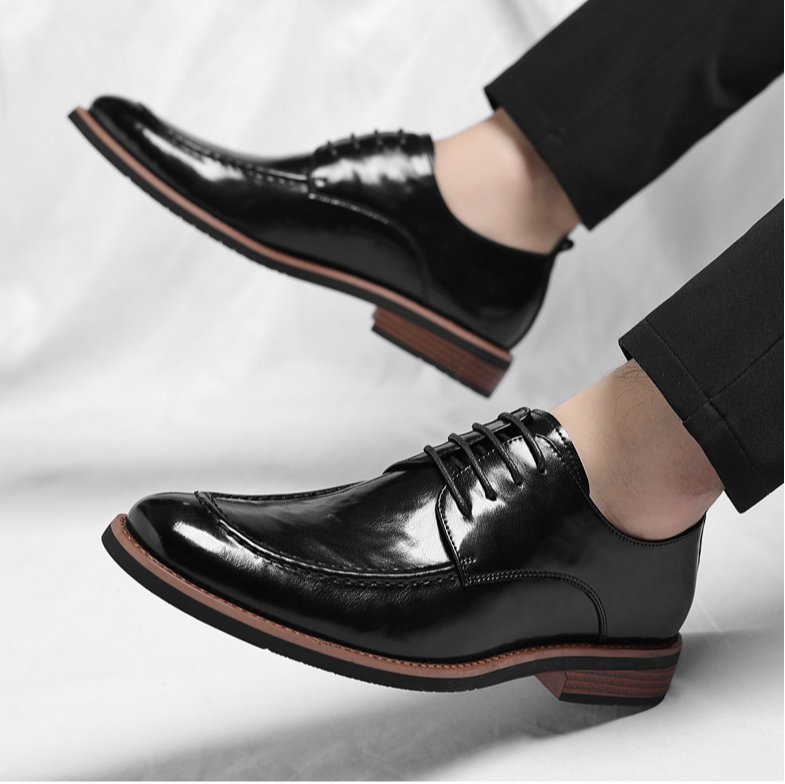 Classic leather smart dress shoes for men | Regency -9