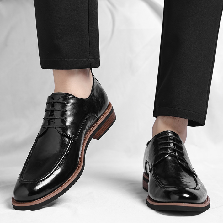 Classic leather smart dress shoes for men | Regency -12
