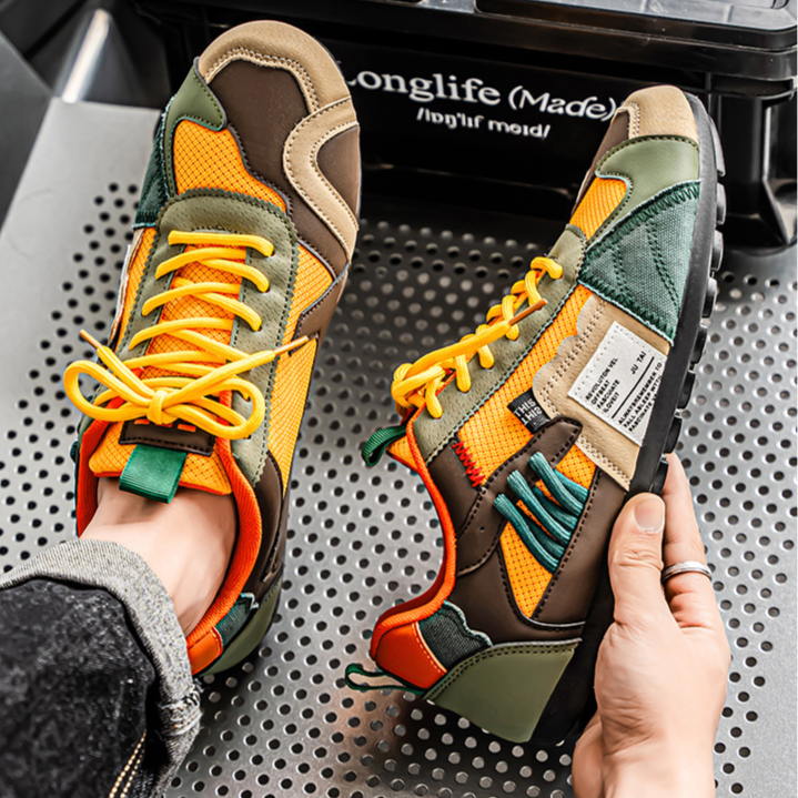 Utility-style casual everyday trainers for men | Orbital -4