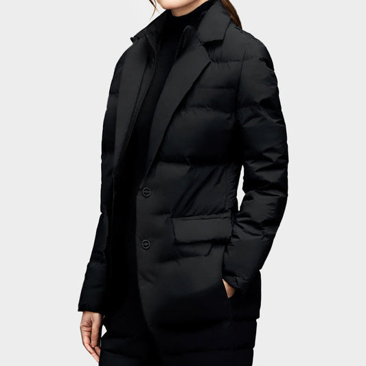 Lightweight insulated wind-resistant city jacket for women | Downtown Elise -1